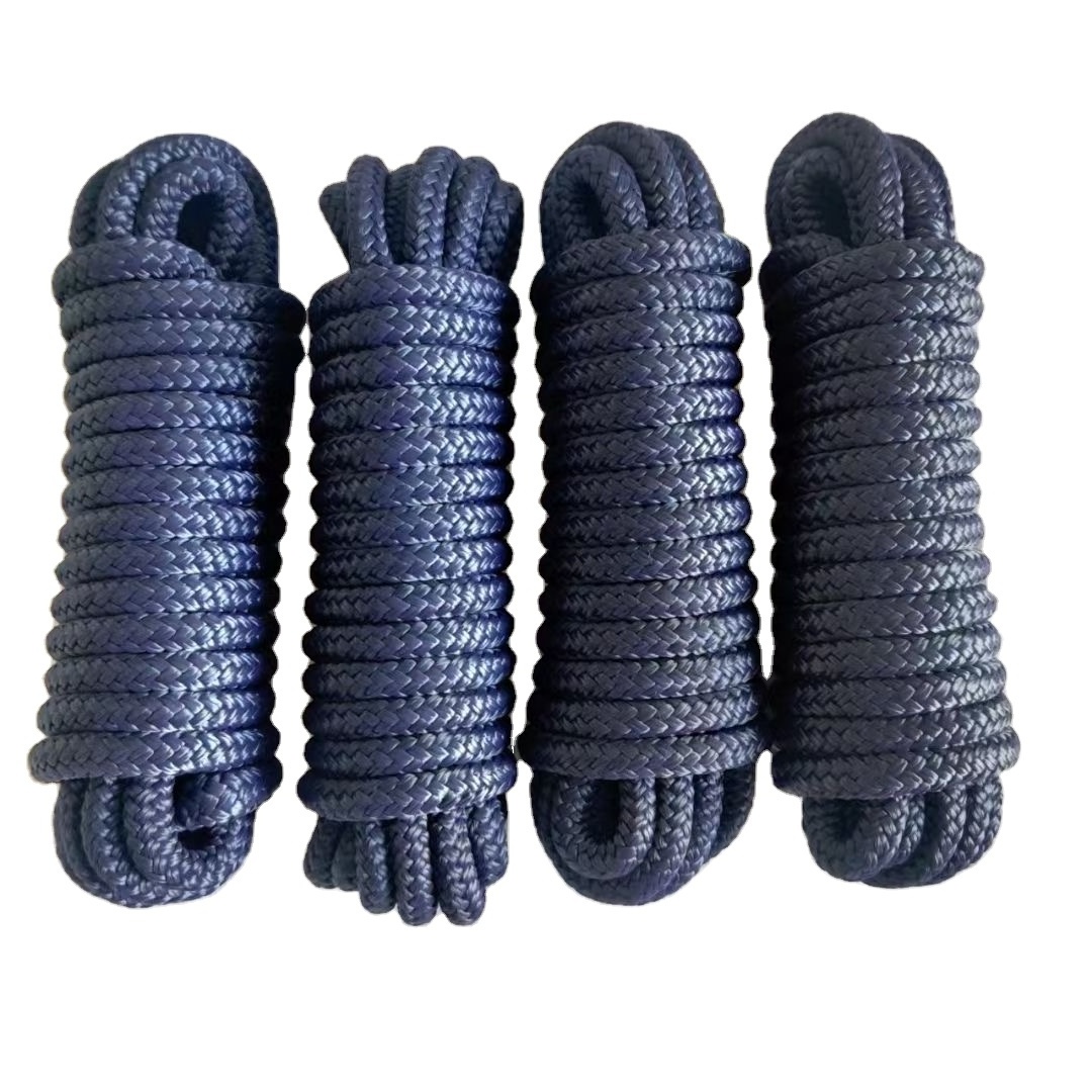 High Tensile Dock Rope Nylon braided rope  Nylon Double Braided rope