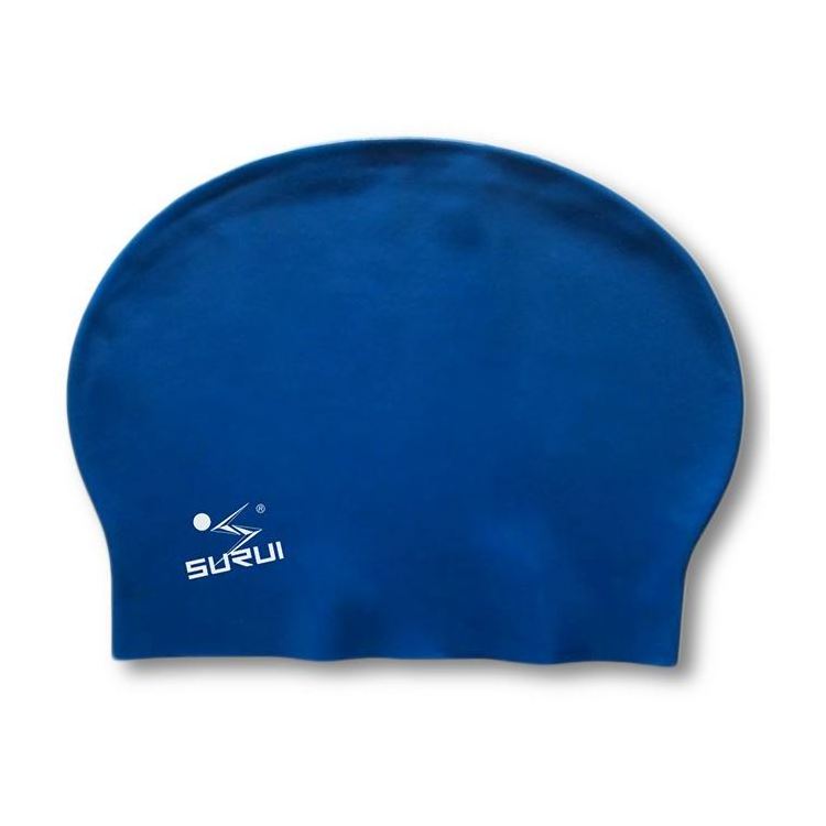 Hot Sell black Swimming Hat latex silicone swim caps for adults