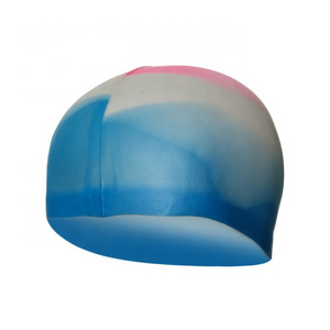 Adult Swimming Hat Durable Elastic  Custom Silicone Swim Caps