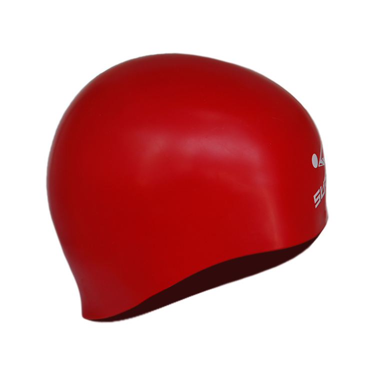 Competition professional Silicone swimming cap large dome helmet spherical seamless swimming cap