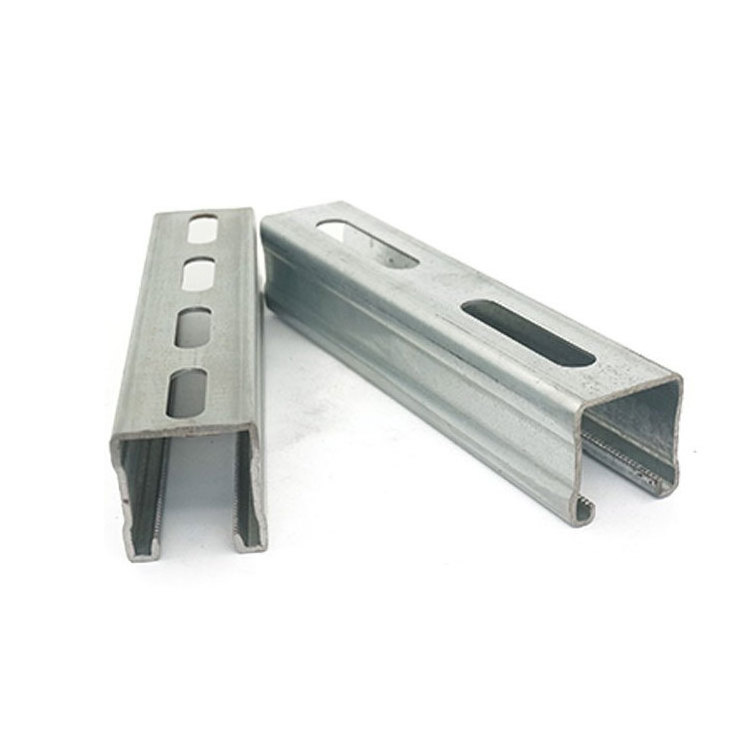 Ms hot rolled cold formed steel profile channel U / C section shaped steel channels purlins price