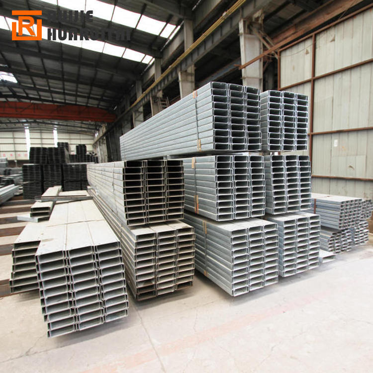 Hot Dip galvanized Steel Slotted Strut Channel with CE  ( C Channel, Unistrut, Uni Strut Channel)