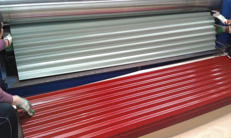 Aluzinc roof sheets brown roof corrugated steel sheets