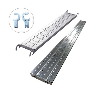 Galvanized Scaffolding Steel Plank Platform Metal Galvanized Catwalk Deck Board