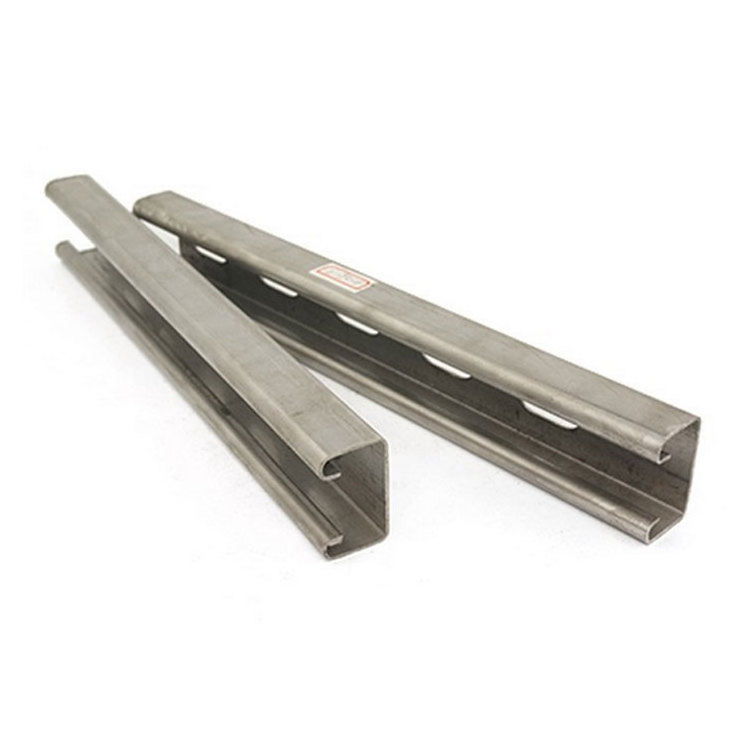 Hot Dip galvanized Steel Slotted Strut Channel with CE  ( C Channel, Unistrut, Uni Strut Channel)