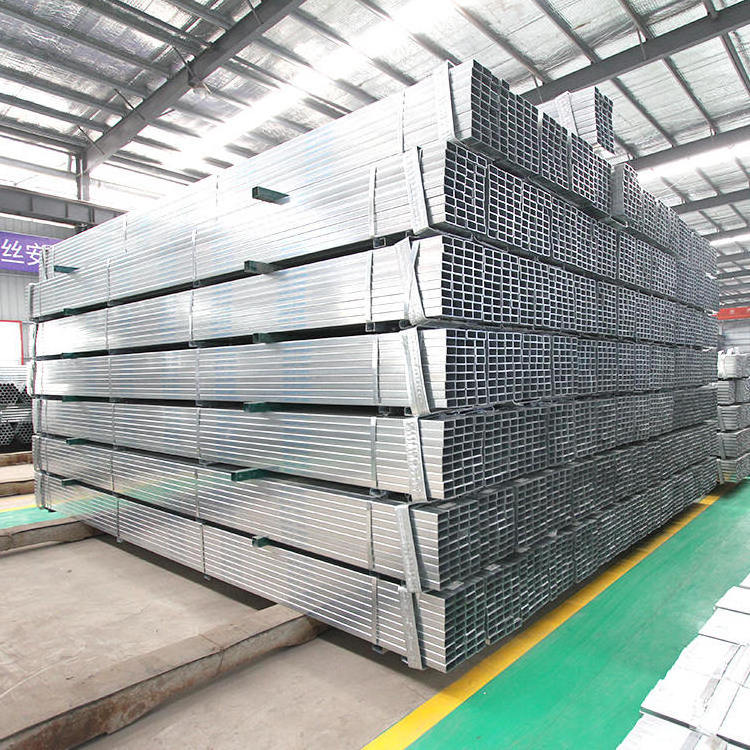 2x4 galvanized rectangular steel pipe weight of 50x50 gi square pipe