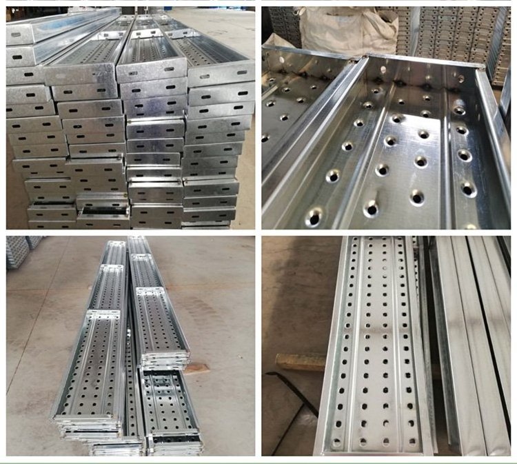 Galvanized Scaffolding Steel Plank Platform Metal Galvanized Catwalk Deck Board