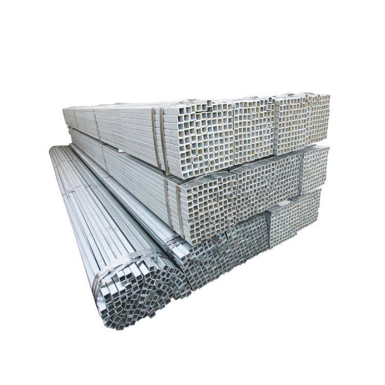 2x4 galvanized rectangular steel pipe weight of 50x50 gi square pipe