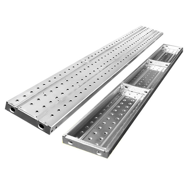 Slip Steel Flooring Walk Board Steel Plank Perforated Metal Sheet Galvanized Tunnel Walkway