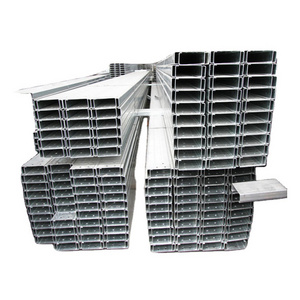 Ms hot rolled cold formed steel profile channel U / C section shaped steel channels purlins price