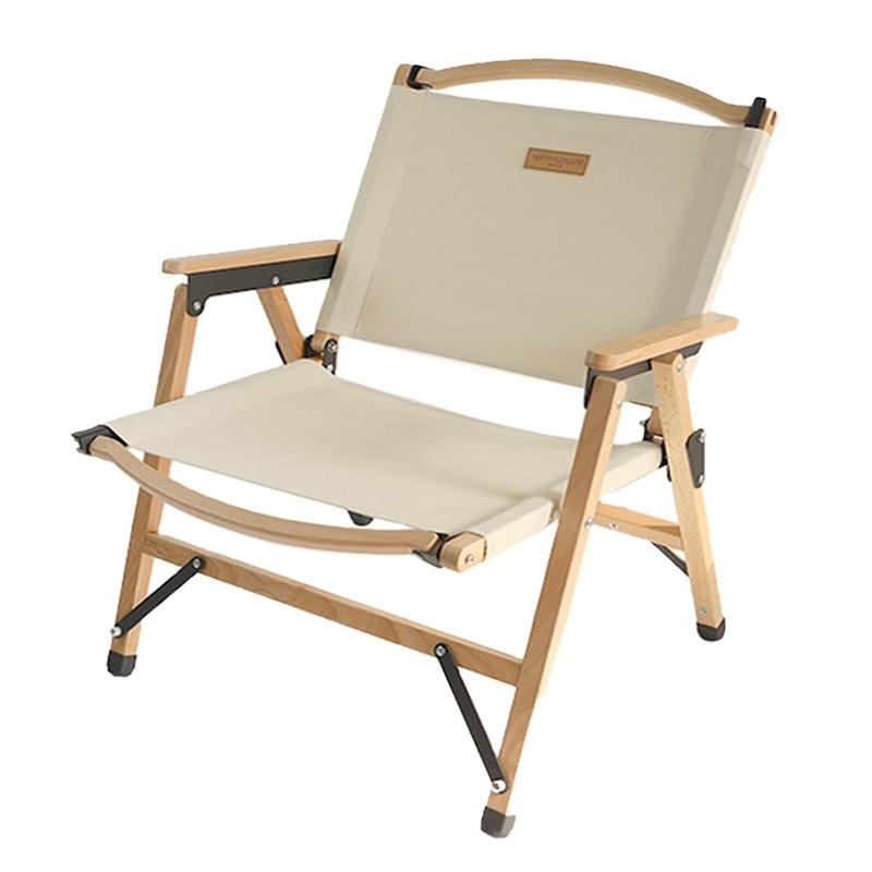 outdoor lightweight canvas wood camping beach chair best comfort kermit chair