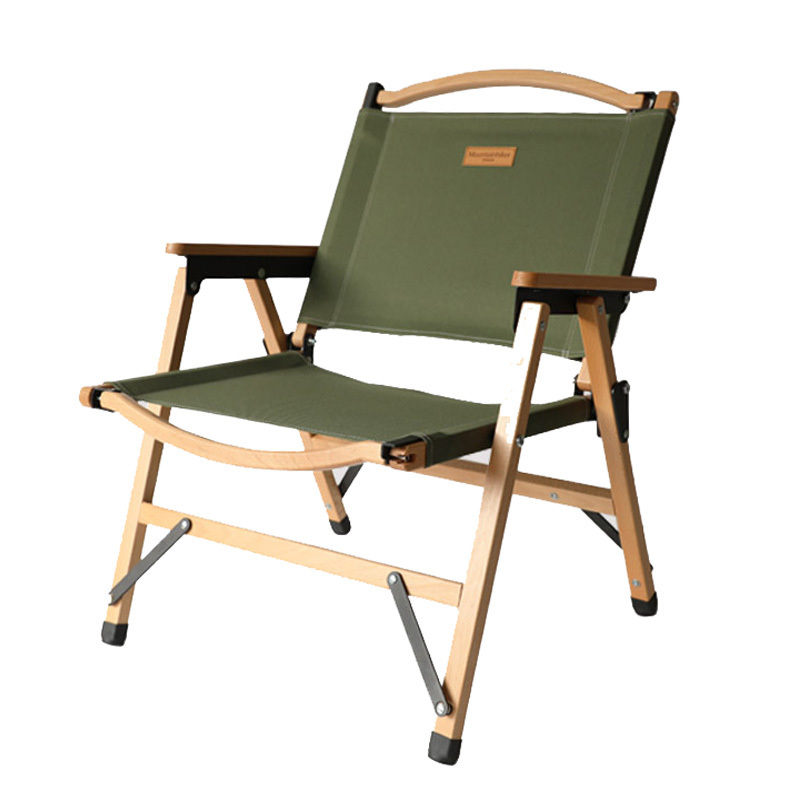 outdoor lightweight canvas wood camping beach chair best comfort kermit chair