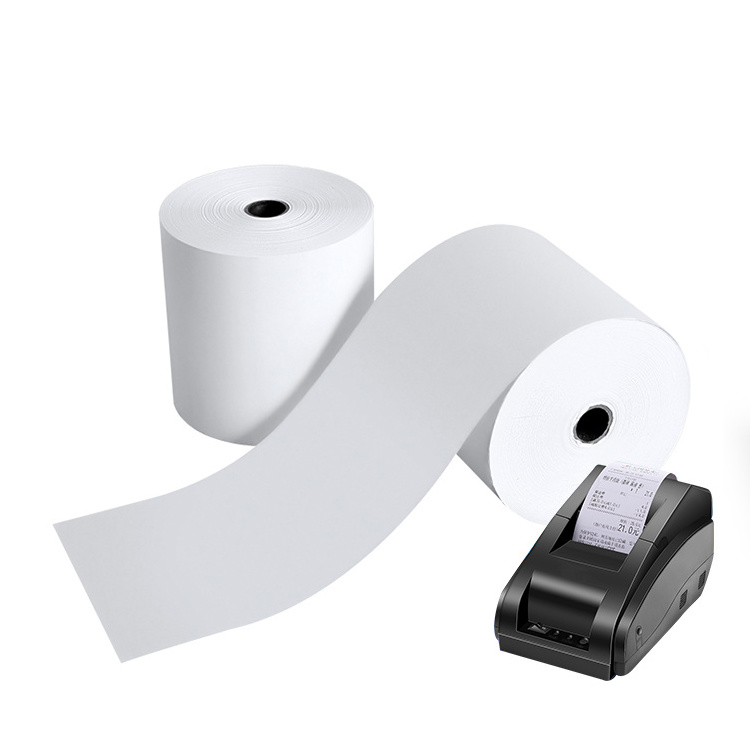 80mm cash register wholesale till rolls 3 1/8 x 230 thermal paper receipt rolls atm printed pos paper thermal paper roll 80X80