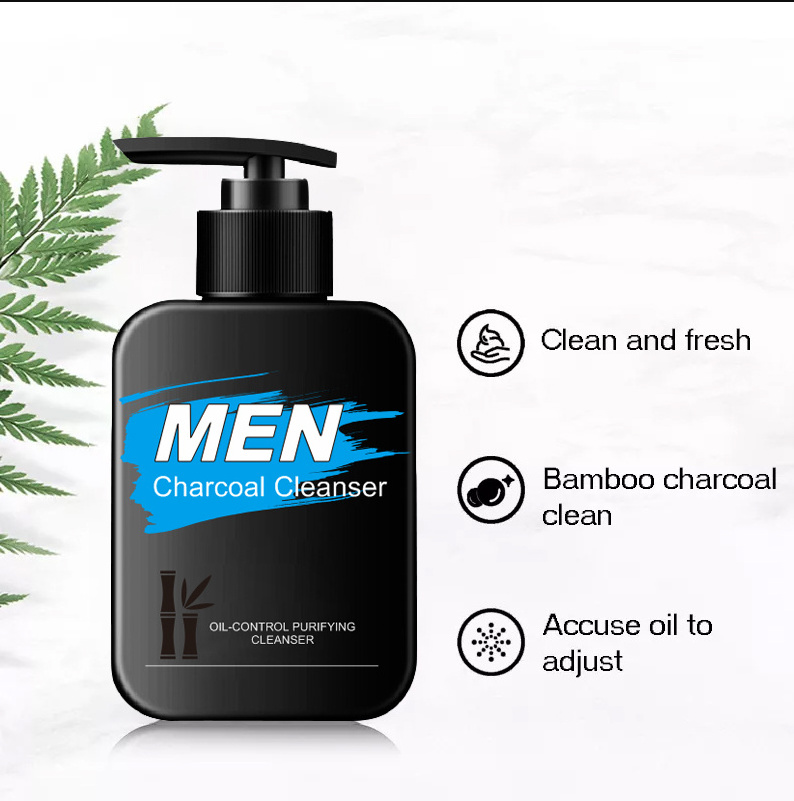 Private Brand Niacinamide Facial Cleanser Anti-Acne Oil Control Deep Cleansing Men Face Wash