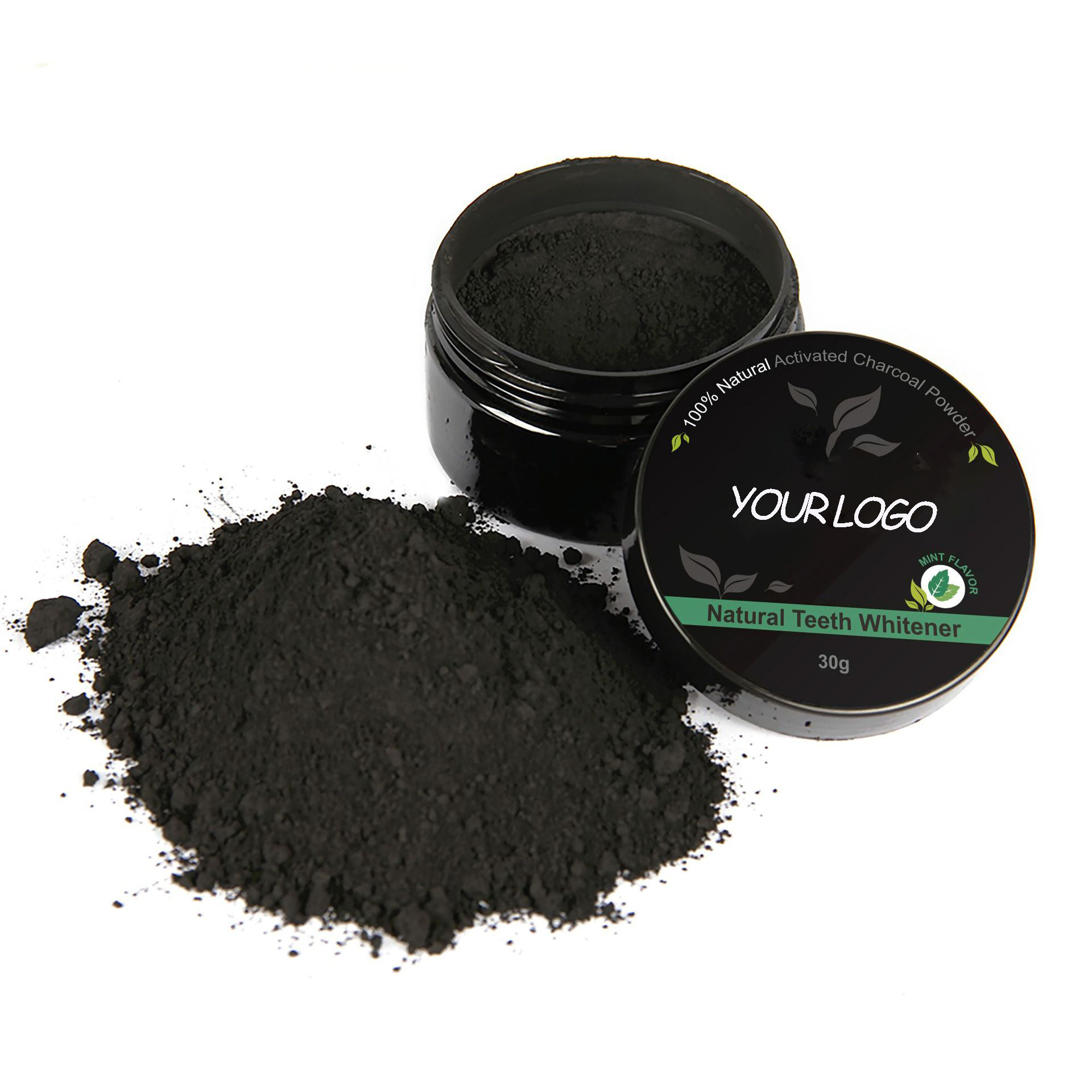 OEM Natural Activated Organic Charcoal Teeth Whitening Powder Teeth Whitening 100% Natural Oral Care Charcoal Powder