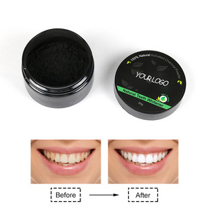 OEM Natural Activated Organic Charcoal Teeth Whitening Powder Teeth Whitening 100% Natural Oral Care Charcoal Powder