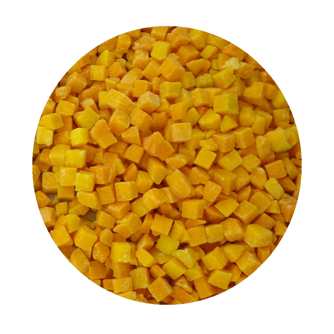 IQF FROZEN PUMPKIN CUT/CHUNK/CUBE/DICES VEGETABLE