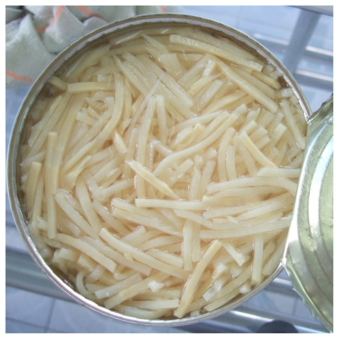 Canned Fresh Bamboo Shoot Strips/Halves/Slice/Diced