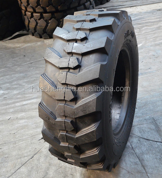 High Quality bias  industrial tire 11L-16 14-17.5 15-19.5 Skid Steer Tires For Bobcat Loader with SKS-1 pattern