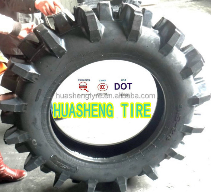 Hot sale bias tire 9.5-24 Rice and cane tire with R2 deep tread pattern