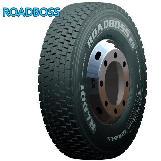 China brand ROADBOSS High quality Tubeless truck tire 11R22.5 with tread pattern RL601