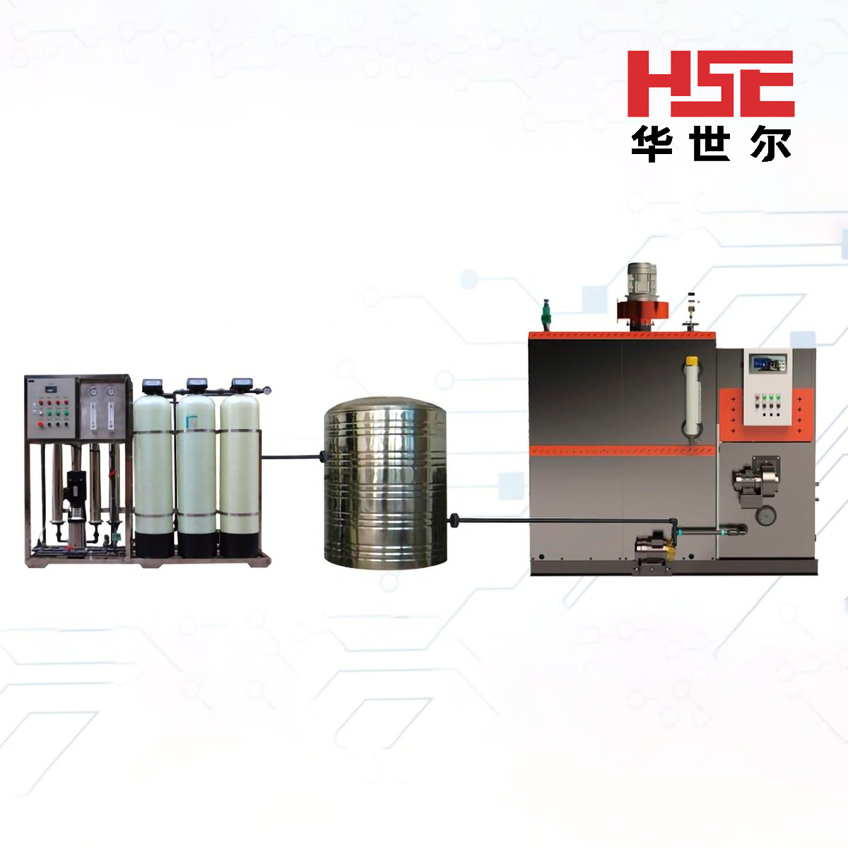 Automation Hot Sales 500Kg 300Kg Biomass Fired Steam Generator Boilers   Two Pass Horizontal Steam Generator Boiler