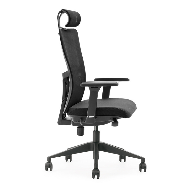 High Quality Modern Metal Mesh Office Chair Big and Tall Swivel Computer Boss Ergonomic with Adjustable Headrest