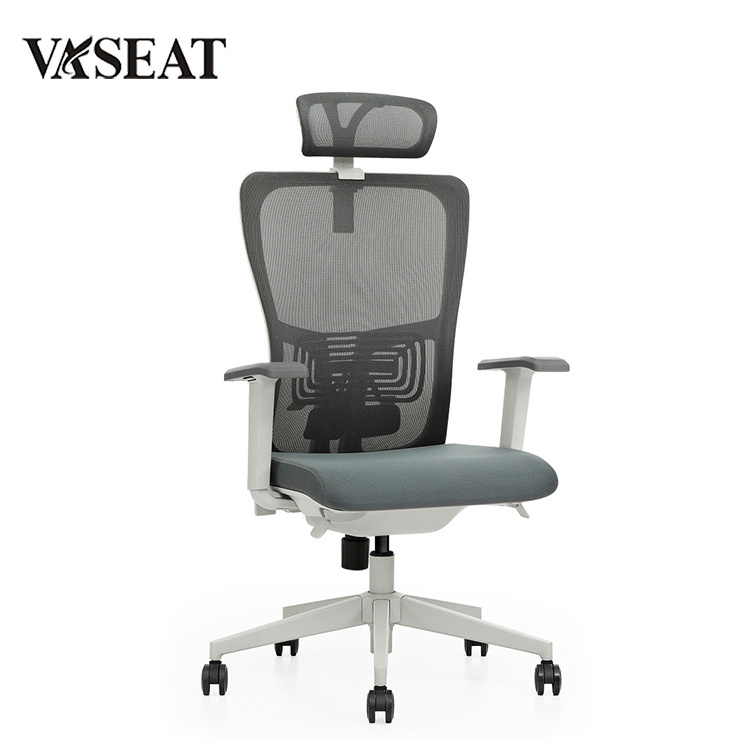 Comfortable Modern Designer Swivel Recliner Chair Ergonomic Office Computer Chair with High Quality Mesh Metal Material China