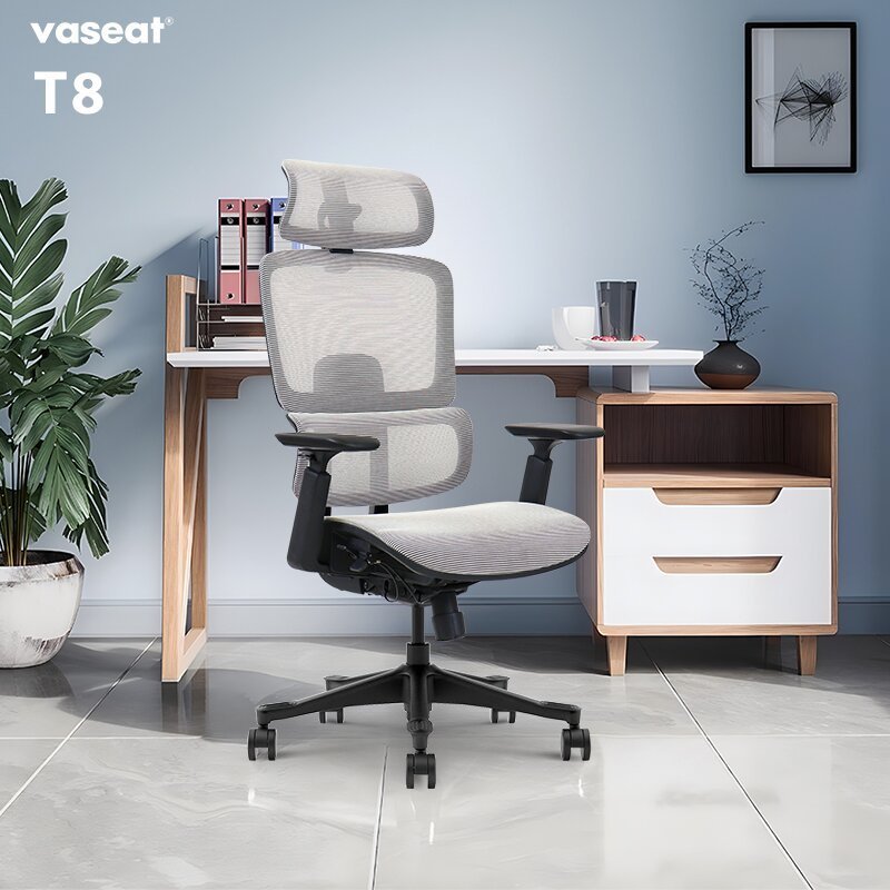 Modern High Quality Mesh Office Chair Adjustable Headrest Luxury Ergonomic Design Wholesale Foam Swivel Lift Chair Computers