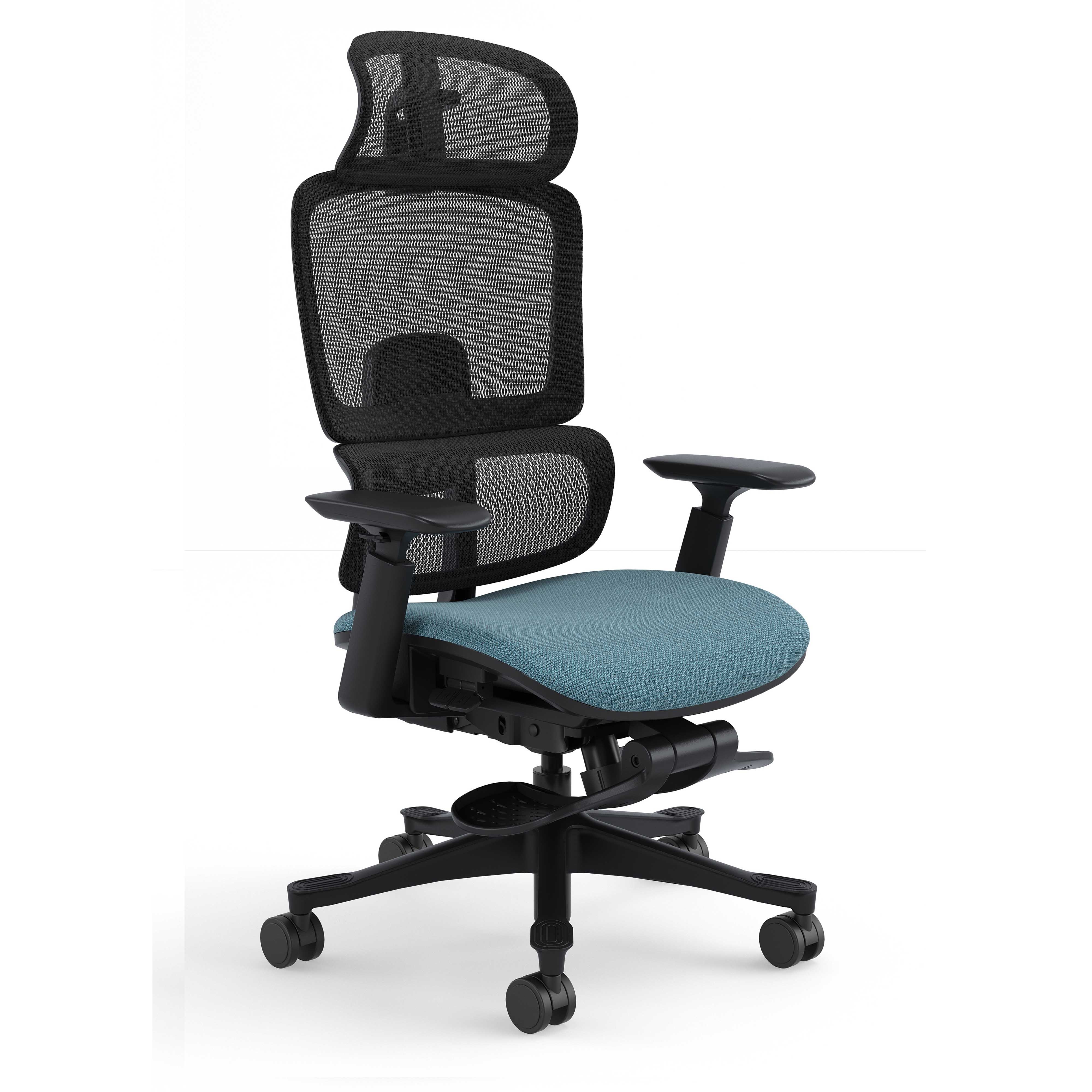 Vaseat High-End Executive Office Chair Ergonomic Lift Design Full Mesh Metal Fabric Comfortable High-End Executive Office Chair