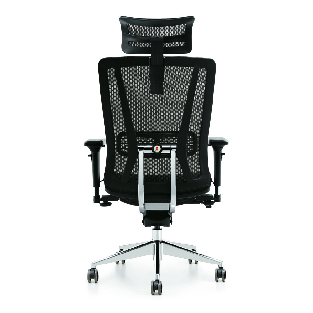 Vaseat High-End Executive Ergonomic Armchair Modern Design with Adjustable Headrest Full Mesh Metal Fabric Swivel Office Chair