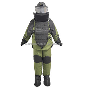 Green EOD Suit Explosion-proof Clothing Outdoor Mine Clearance Protection and Explosive Disposal Equipment