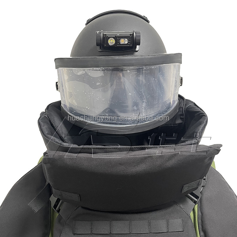 Green EOD Suit Explosion-proof Clothing Outdoor Mine Clearance Protection and Explosive Disposal Equipment