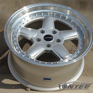 18 inch car wheels 5x120 ET20 modified aluminum alloy deep dish rims for BMW 3 5 7 series burst turtle Buick car wheels rims