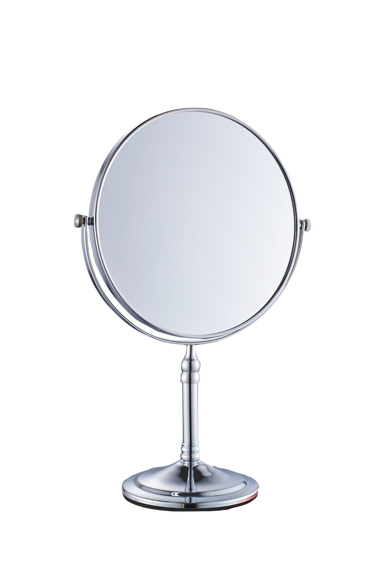 HSY4001 6inch double sided standing table bathroom magnifying cosmetic makeup mirror