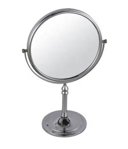 HSY4001 6inch double sided standing table bathroom magnifying cosmetic makeup mirror