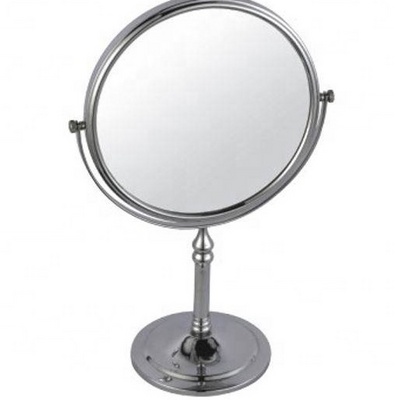 HSY4001 6inch double sided standing table bathroom magnifying cosmetic makeup mirror