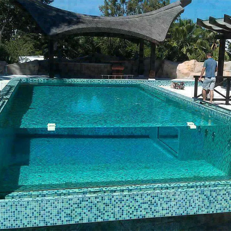 High Quality Custom 2 inch 100mm thick clear uv resistant unbreakable perspex acrylic sheet plastic glass pool wall