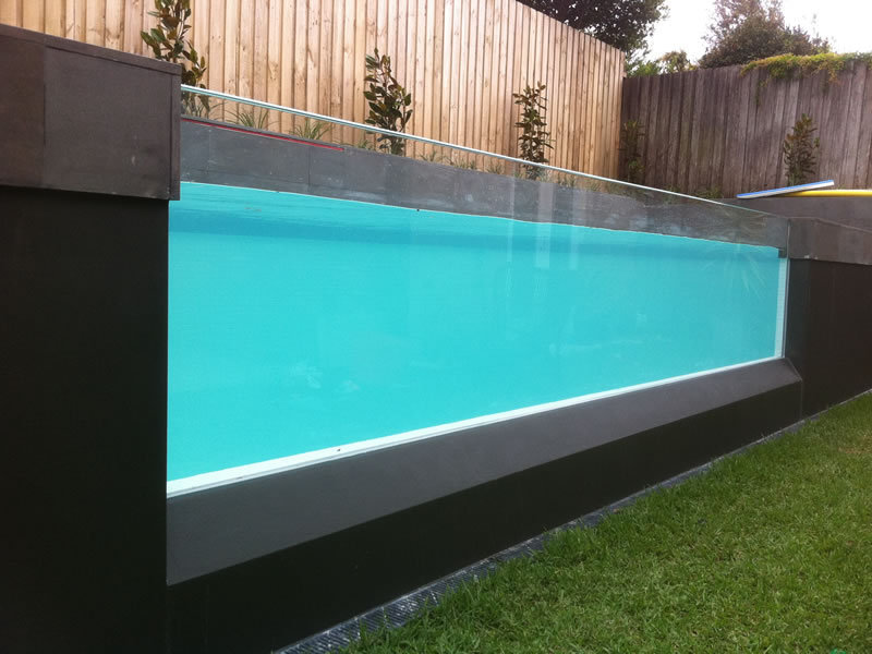 HUASHUAITE 30mm 80mm 120mm thick clear swimming pool custom acrylic glass shell pool