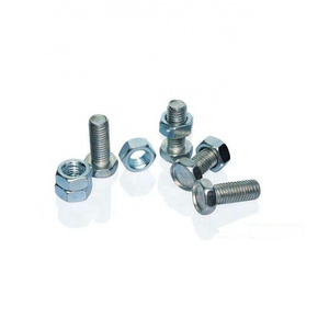 Custom Precision Auto Fastener Hex Bolts and Nuts Galvanized Supplier