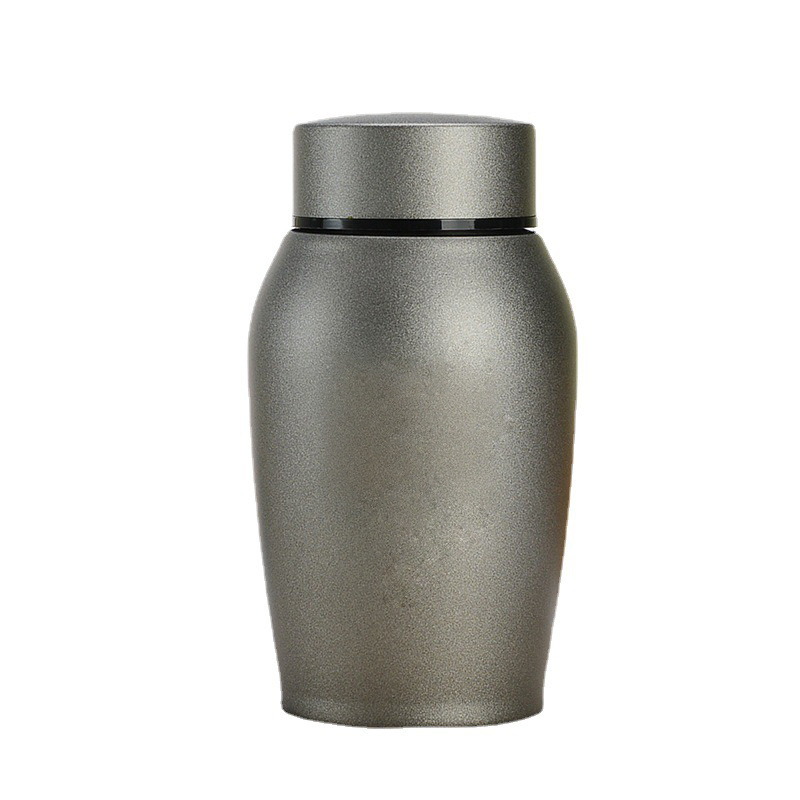 Custom Aluminum CNC Machining Part Memorial Jar Cat Dog Funeral Supplies Sealed Stainless Steel Pet Urn