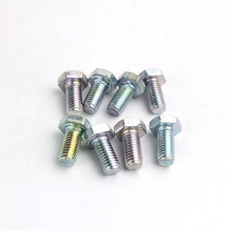 Custom Precision Auto Fastener Hex Bolts and Nuts Galvanized Supplier