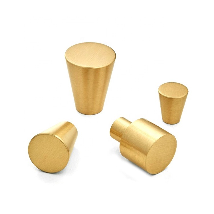 cabinet solid  knobs brass handle Drawer cabinet pulls and knobs