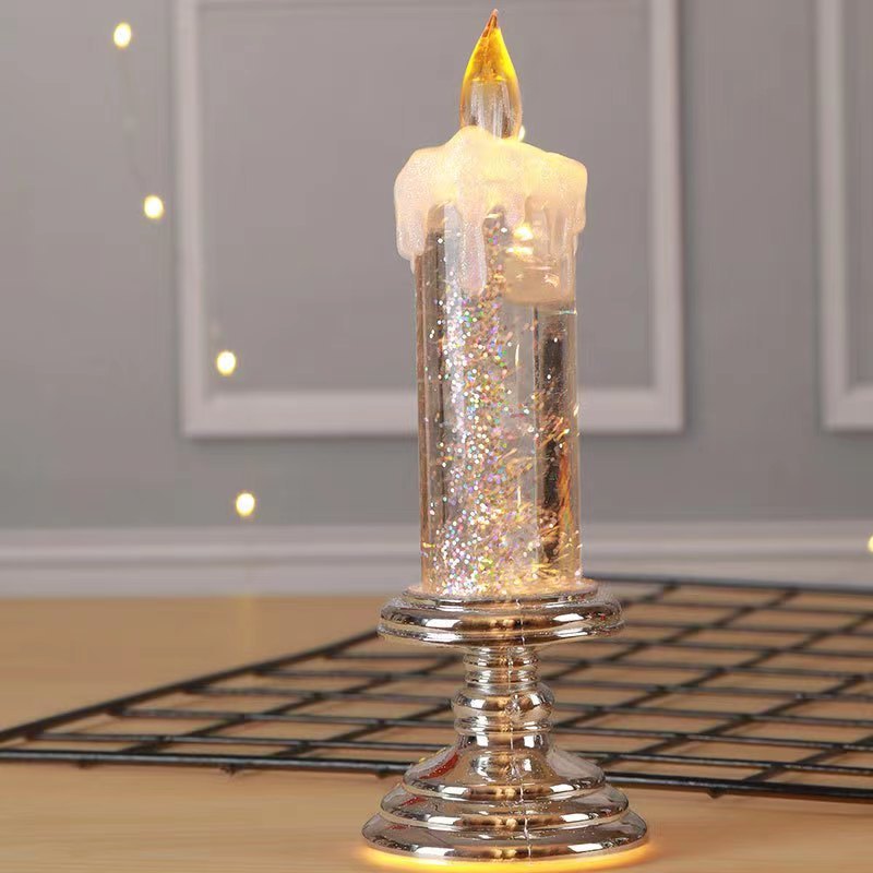 Led Candle Christmas New Flame Led Candles Real Flameless Wax Battery Operated Home Decor Led Taper Candle