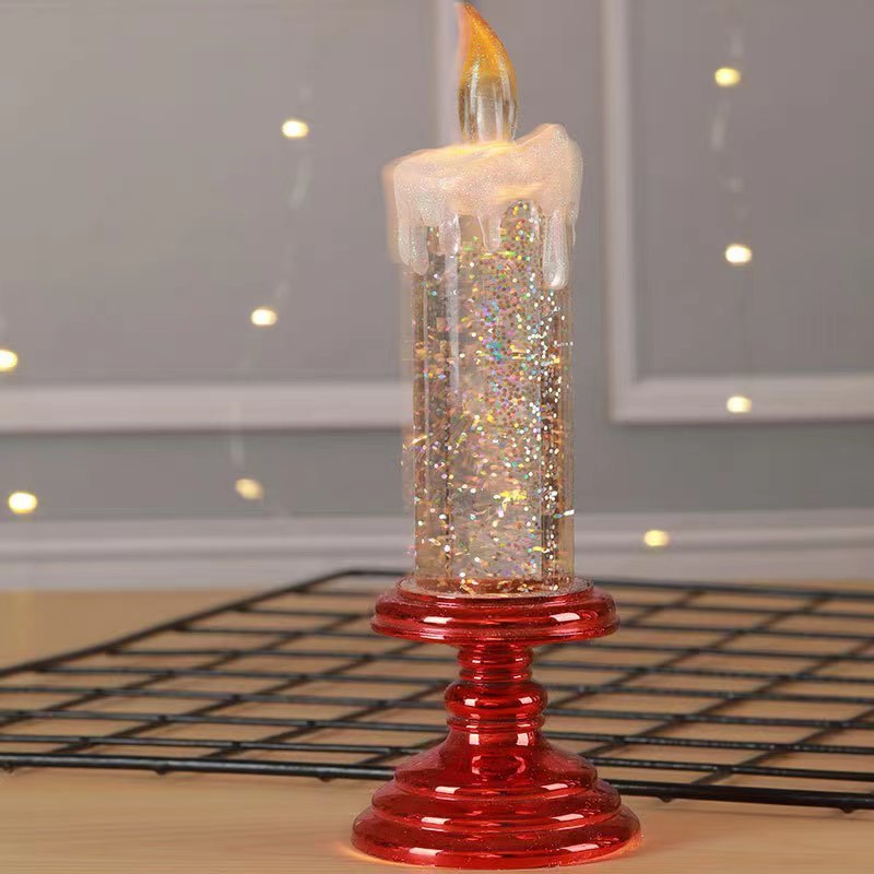 Led Candle Christmas New Flame Led Candles Real Flameless Wax Battery Operated Home Decor Led Taper Candle