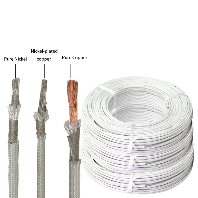 Electrical Power Gn500 Mica Wrapping Glass Fiber Resistance High Temperature Wire And Cable For Melt-blown Machine