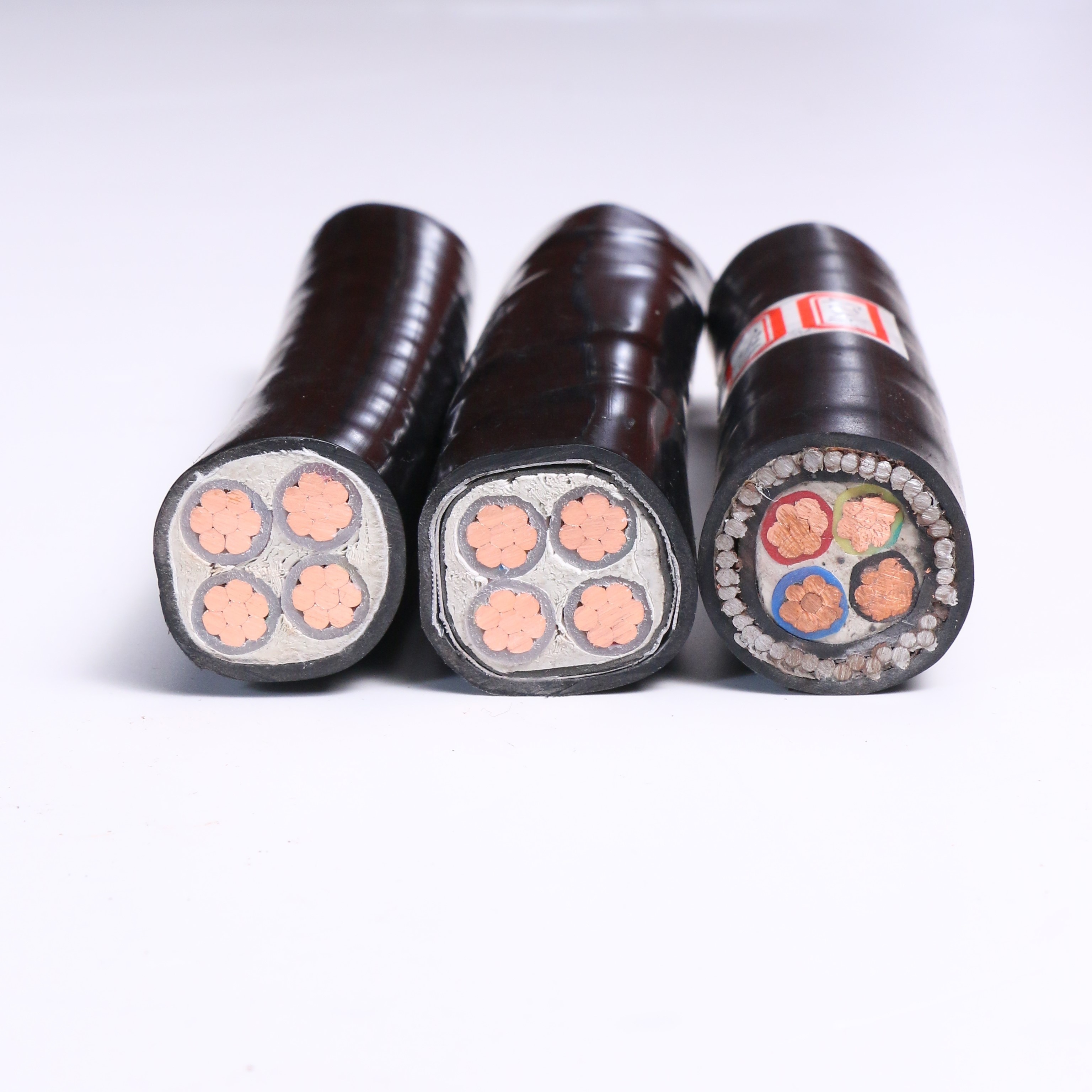 Customized Aluminum Conductor 3 Core Power Cable 16mm 50mm 70mm 150mm electric wire cable copper power cable