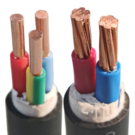 Customized Manufacturers 2 3 4 5 core 0.6/1kv cable PVC/XLPE copper three phase SWA/STA underground electrical wire power cable