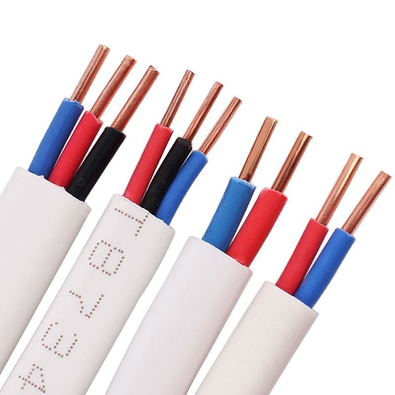 Home Improvement White 2 3 core Copper Wire And Cable Bvvb 2 1/ 1.5/ 2.5/ 4/ 6 Mm power Cables And Wire electric wire