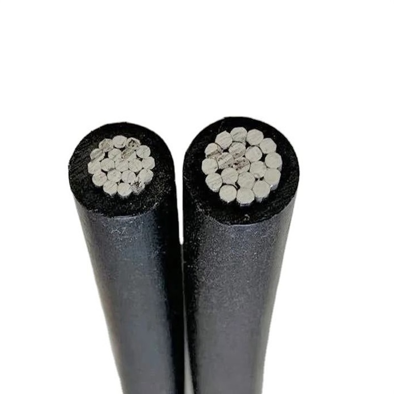 Electric 0.6/1kv Duplex Service Drop Cable XLPE PE PVC Triplex/Quadruplex Aluminum Conductor Overhead Aerial Bunched Wire